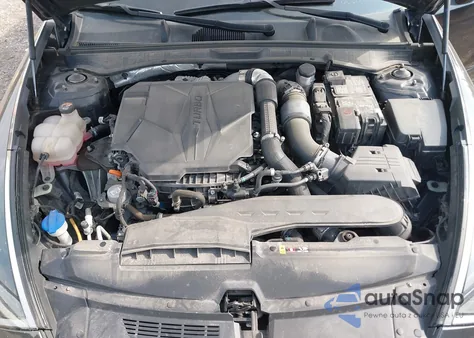 2021 Hyundai Sonata N Line z USA, uszkodzony, nr VIN 5NPEK4JC5MH108963